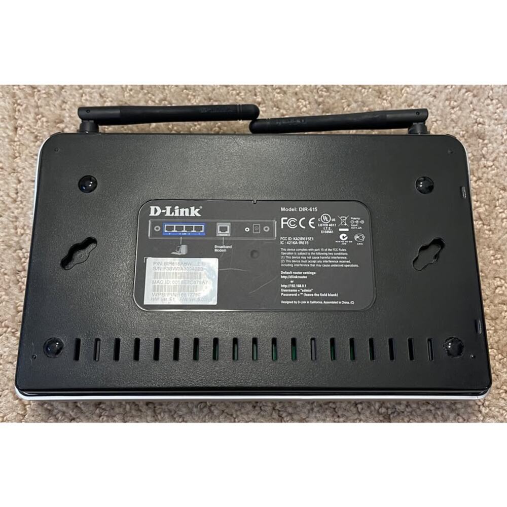 D-Link DIR-615 Wireless Router - Picture 2 of 8